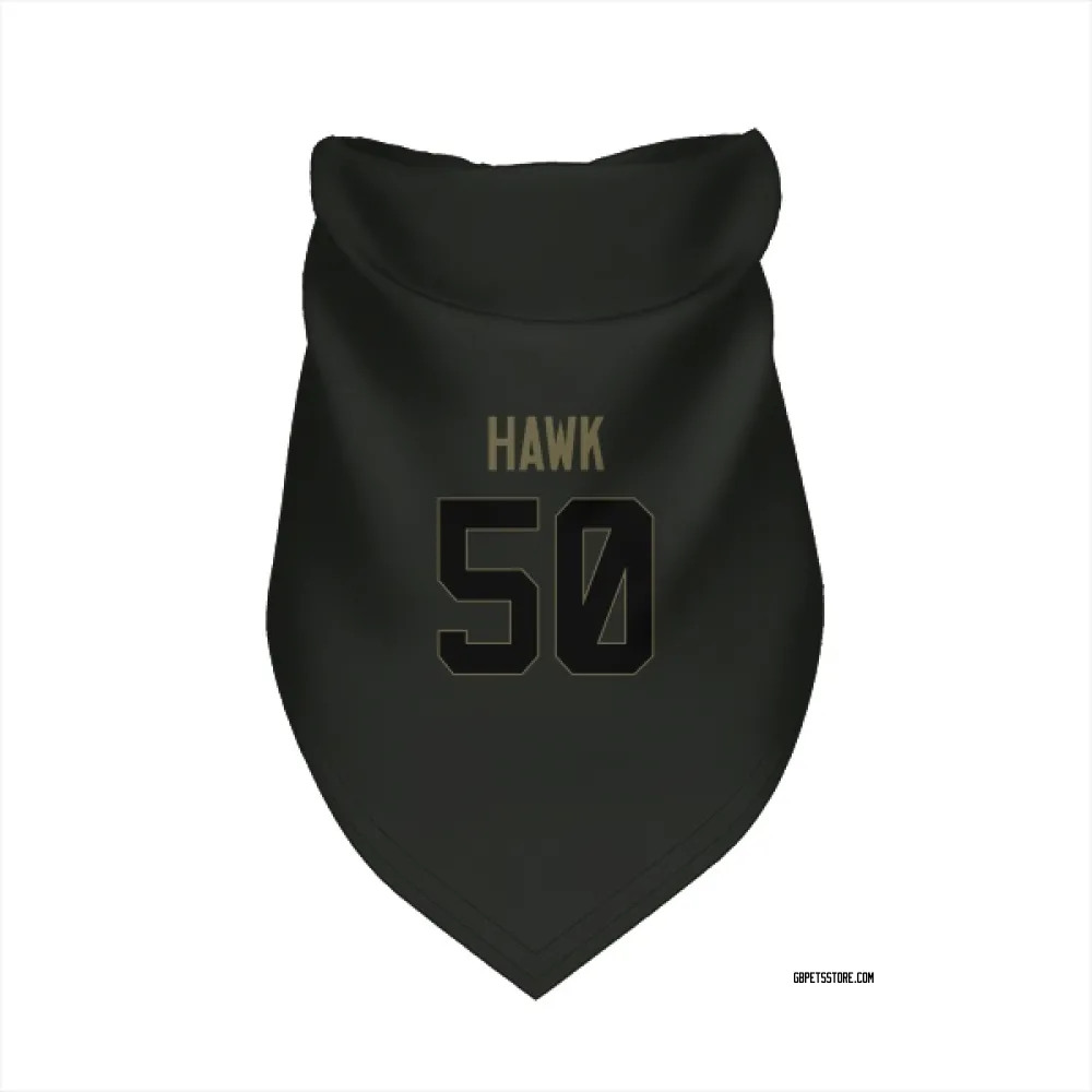 Green Bay Packers A.J. Hawk Black Service Pet Bandana for Dog & Cat