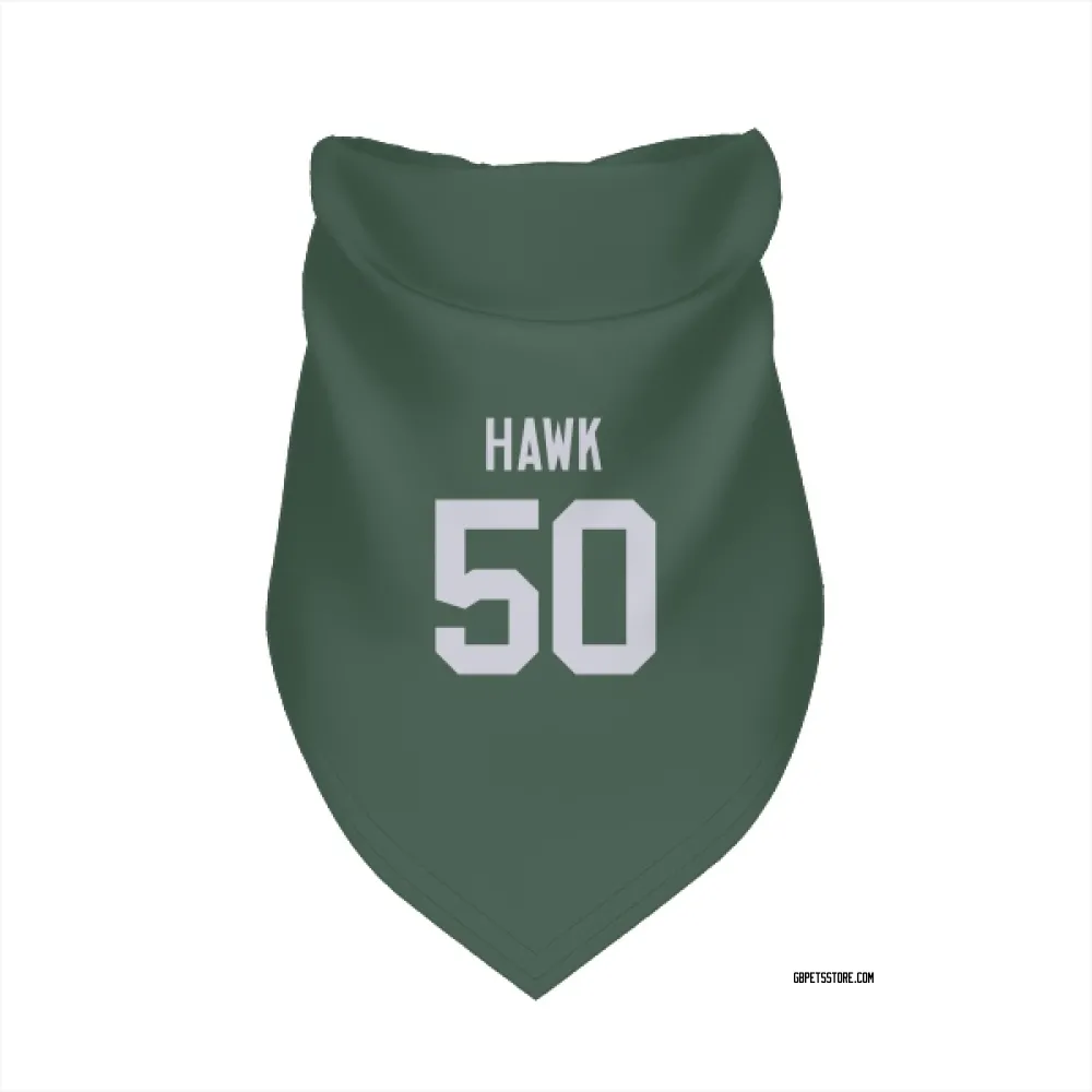 Green Bay Packers A.J. Hawk Green Pet Bandana for Dog & Cat
