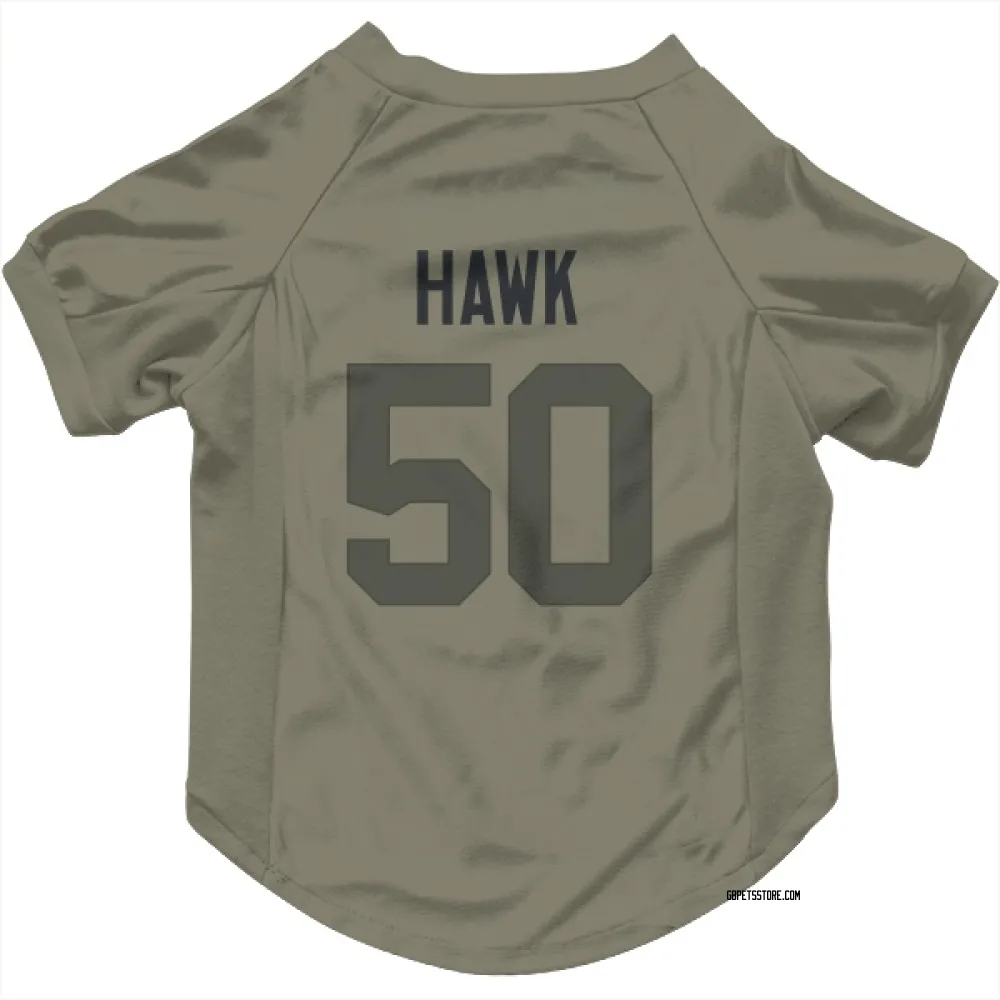 Green Bay Packers A.J. Hawk Olive Pet Jersey for Dog & Cat