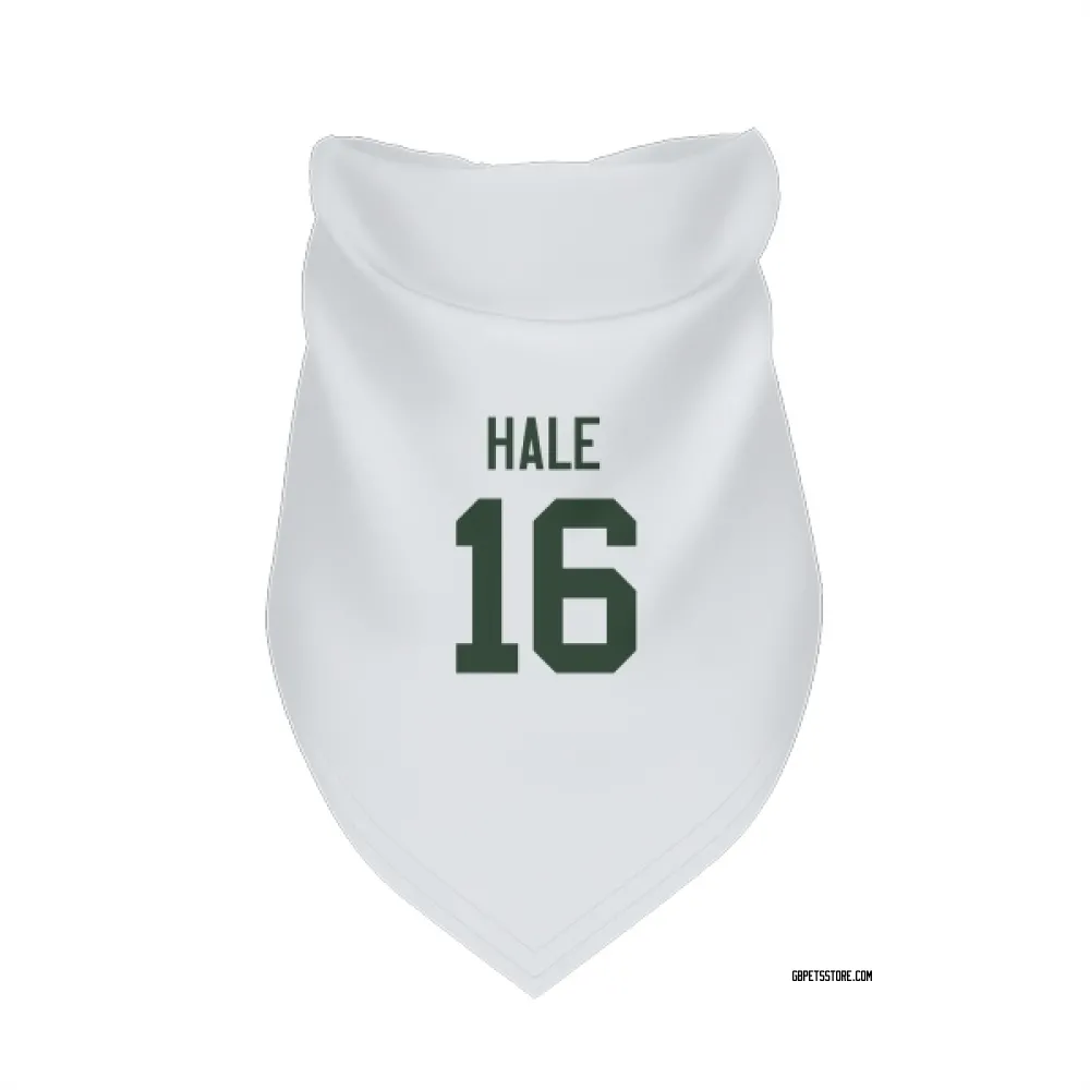 Green Bay Packers Alex Hale White Pet Bandana for Dog & Cat
