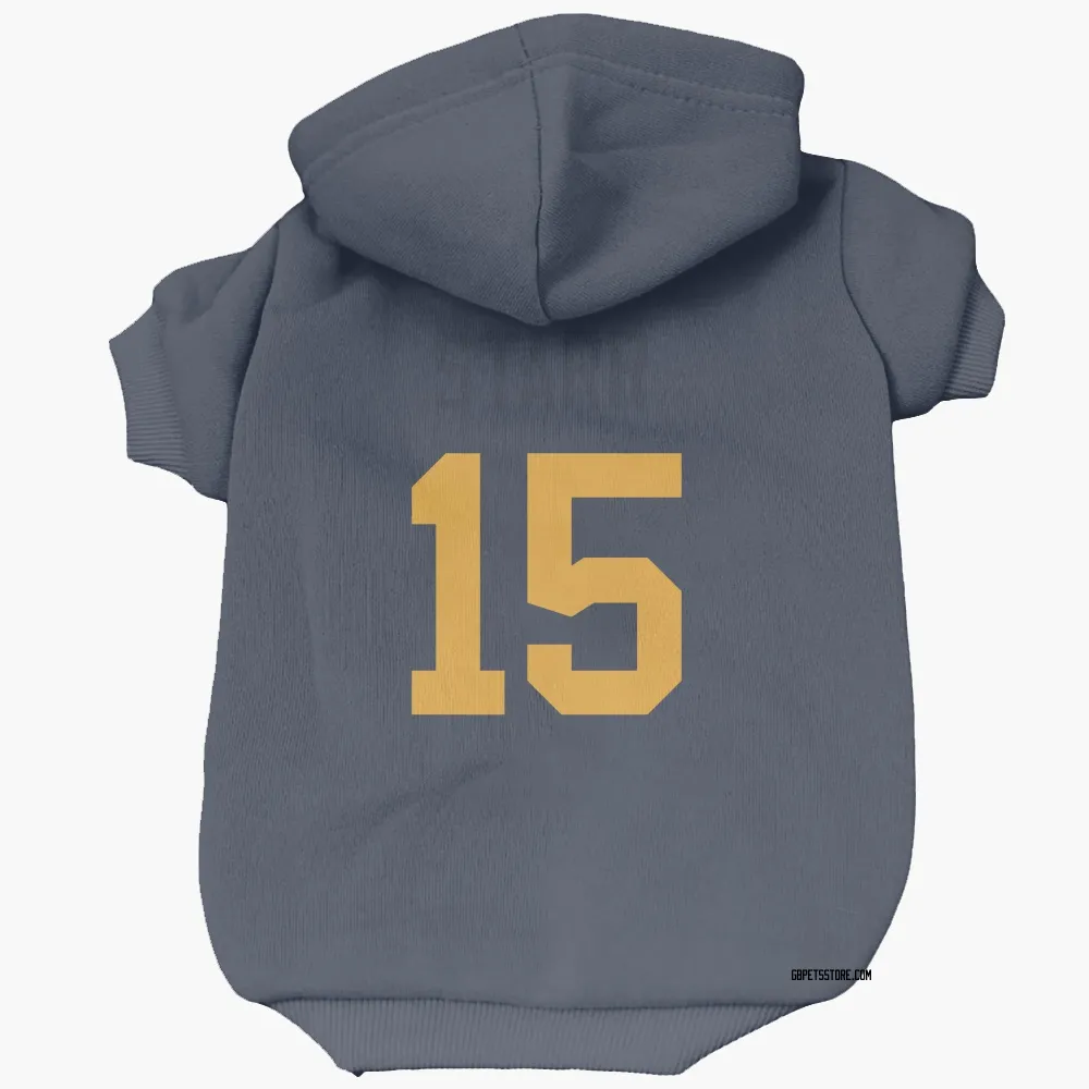 Green Bay Packers Bart Starr Navy Pet Hoodie for Dog & Cat