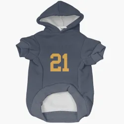Green Bay Packers Benjamin St-Juste Navy Pet Hoodie for Dog & Cat