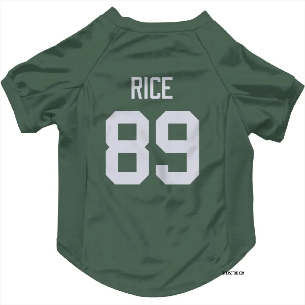 Green Bay Packers Brenden Rice Green Pet Jersey for Dog & Cat
