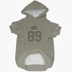 Green Bay Packers Brenden Rice Olive Pet Hoodie for Dog & Cat