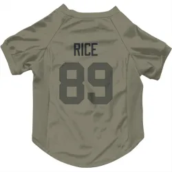 Green Bay Packers Brenden Rice Olive Pet Jersey for Dog & Cat