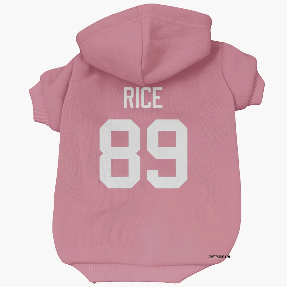 Green Bay Packers Brenden Rice Pink Pet Hoodie for Dog & Cat