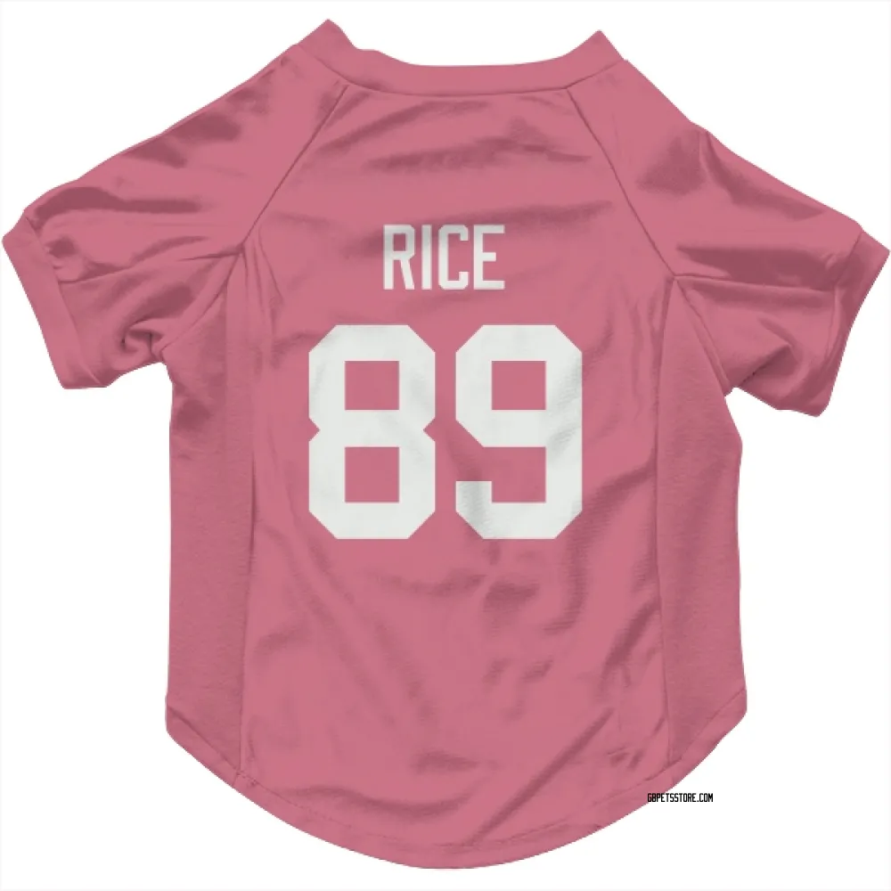Green Bay Packers Brenden Rice Pink Pet Jersey for Dog & Cat