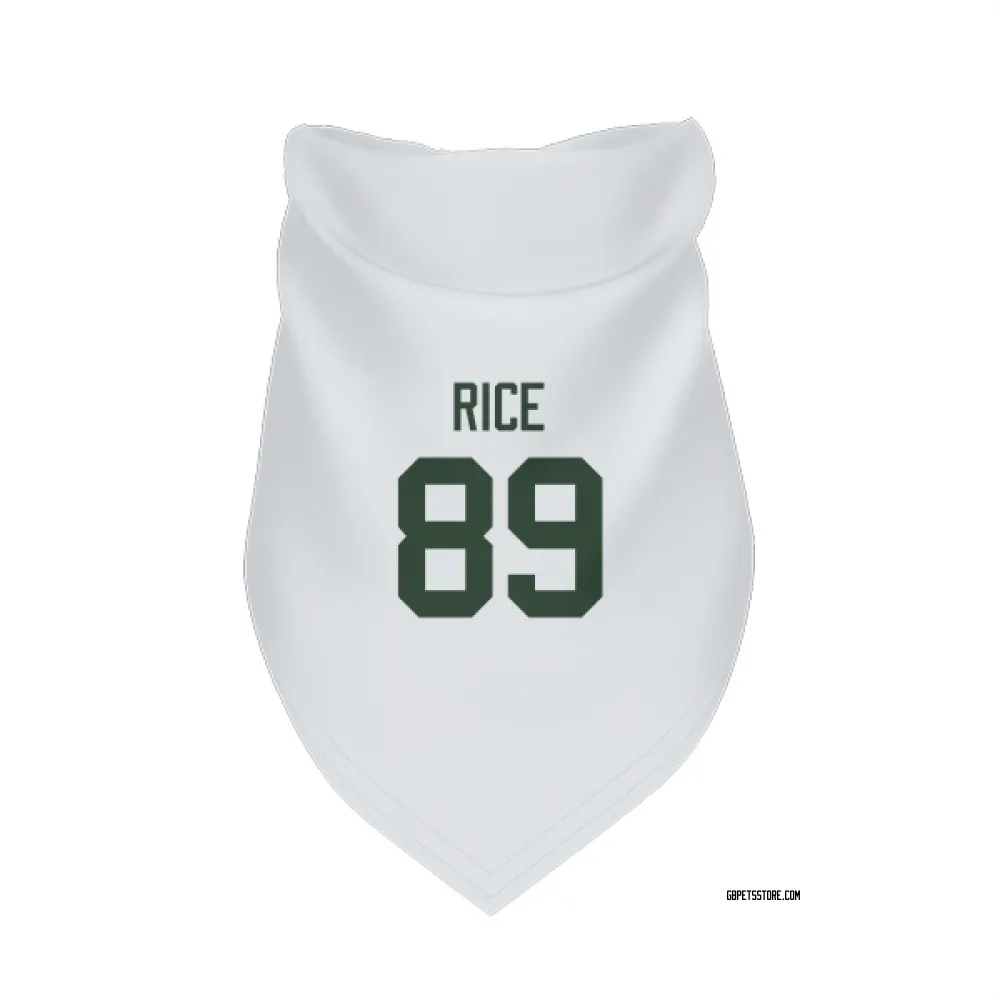 Green Bay Packers Brenden Rice White Pet Bandana for Dog & Cat