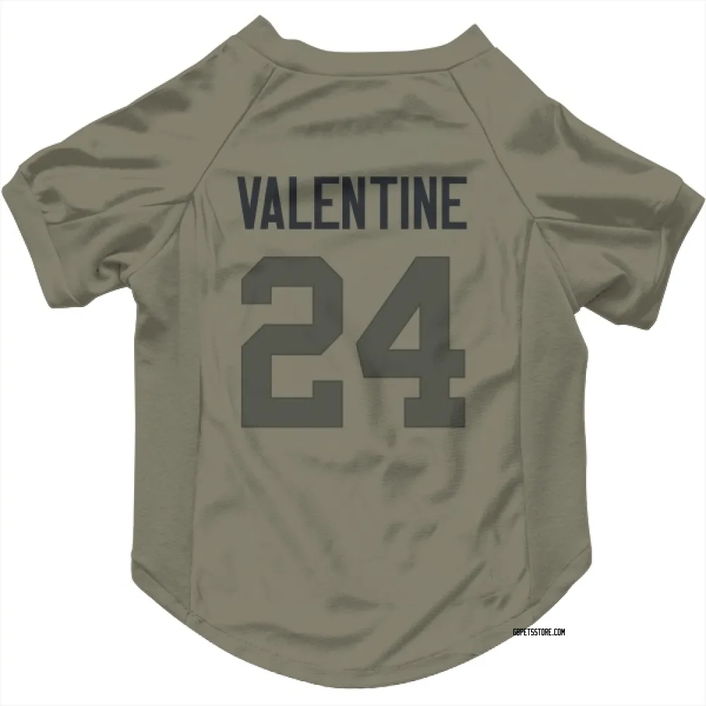 Green Bay Packers Carrington Valentine Olive Pet Jersey for Dog & Cat