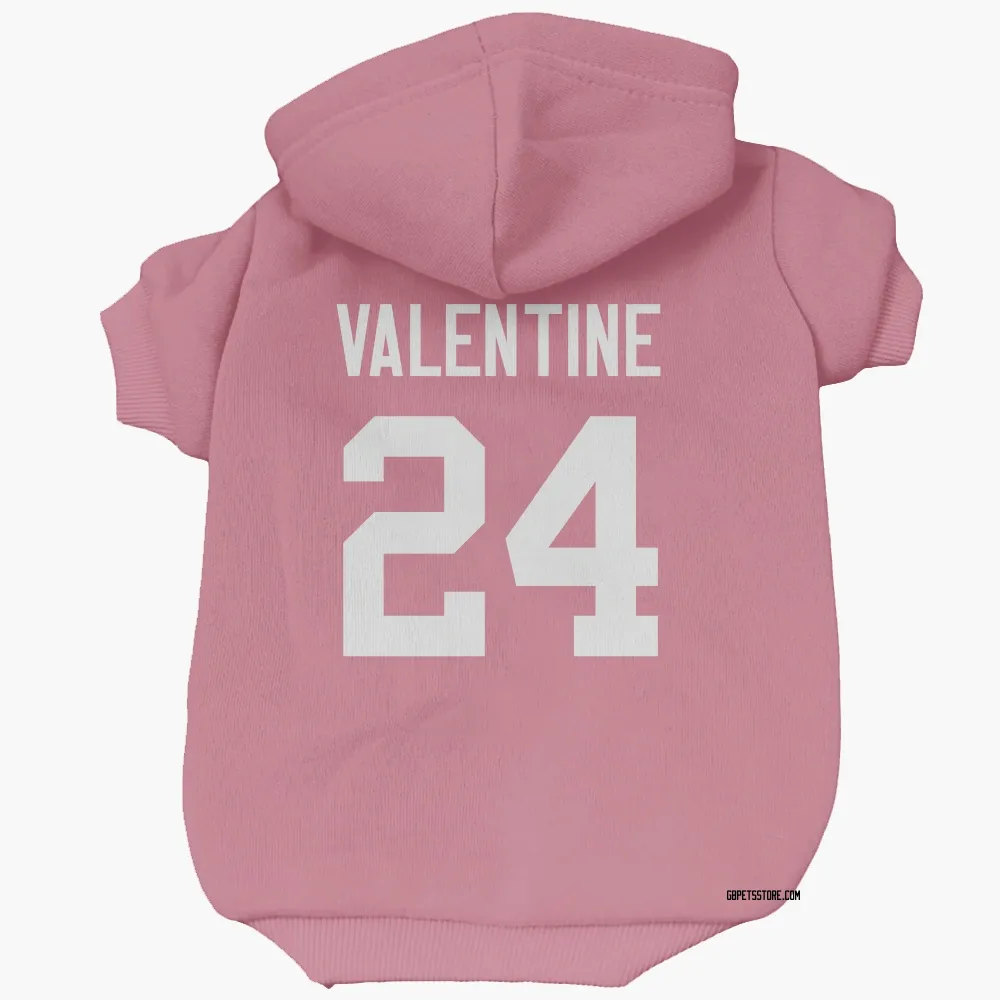 Green Bay Packers Carrington Valentine Pink Pet Hoodie for Dog & Cat