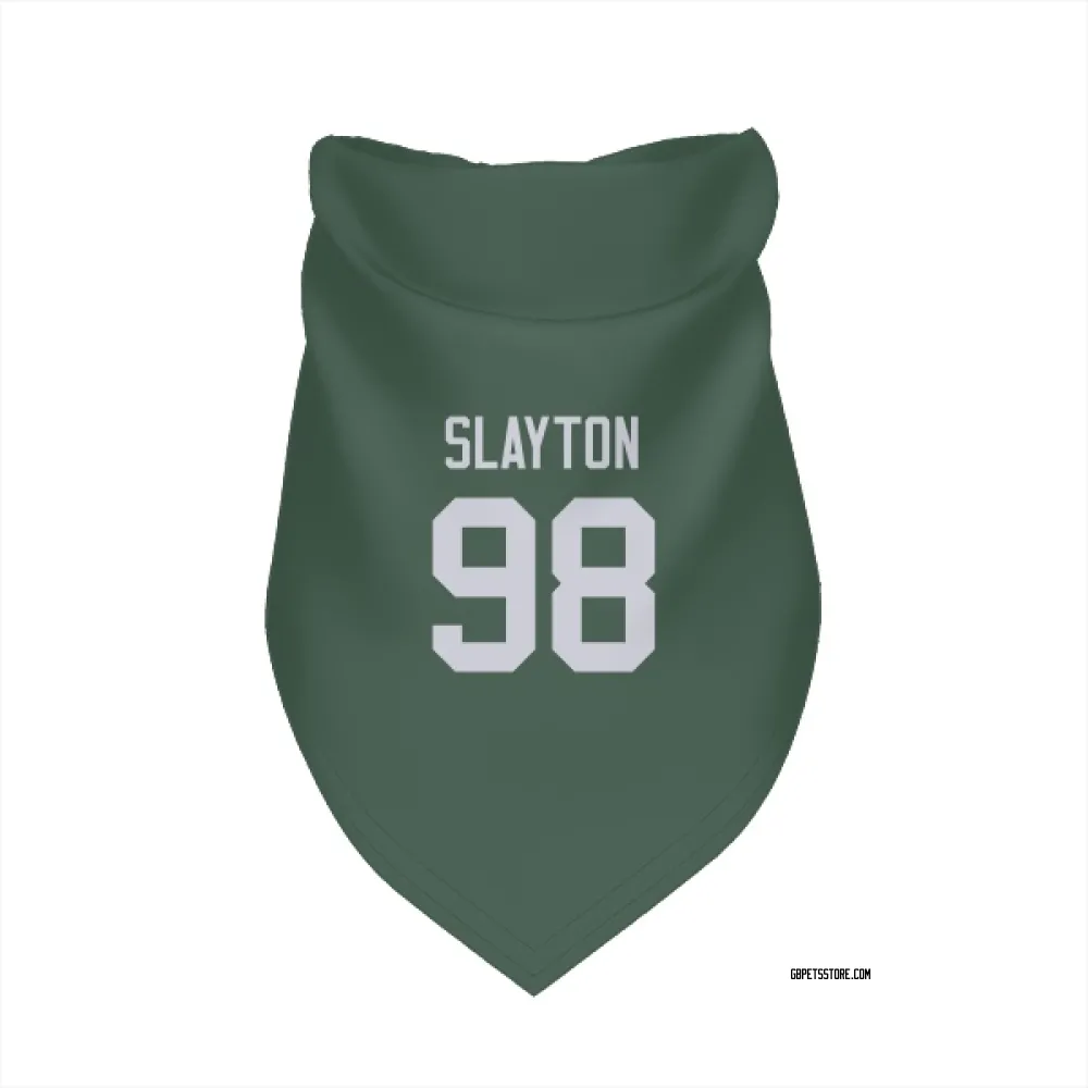 Green Bay Packers Chris Slayton Green Pet Bandana for Dog & Cat