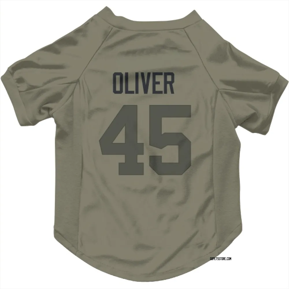 Green Bay Packers Collin Oliver Olive Pet Jersey for Dog & Cat