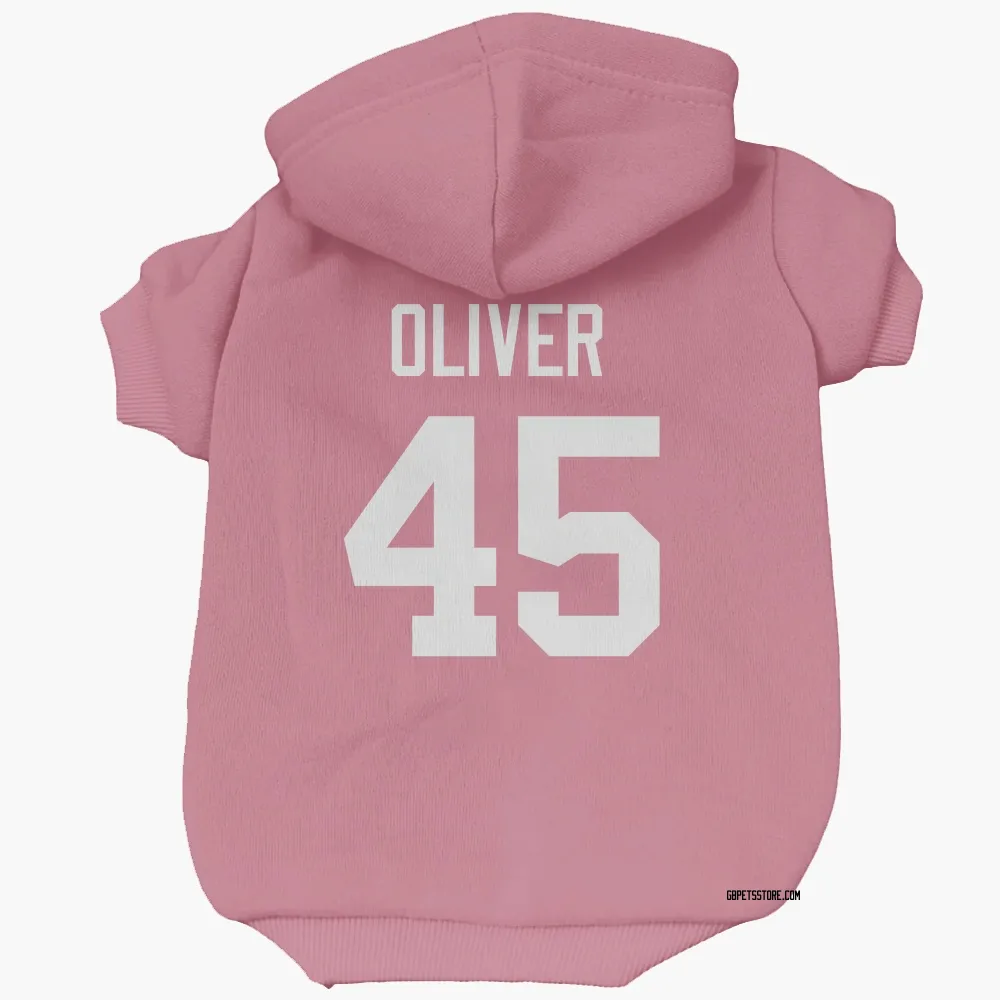Green Bay Packers Collin Oliver Pink Pet Hoodie for Dog & Cat