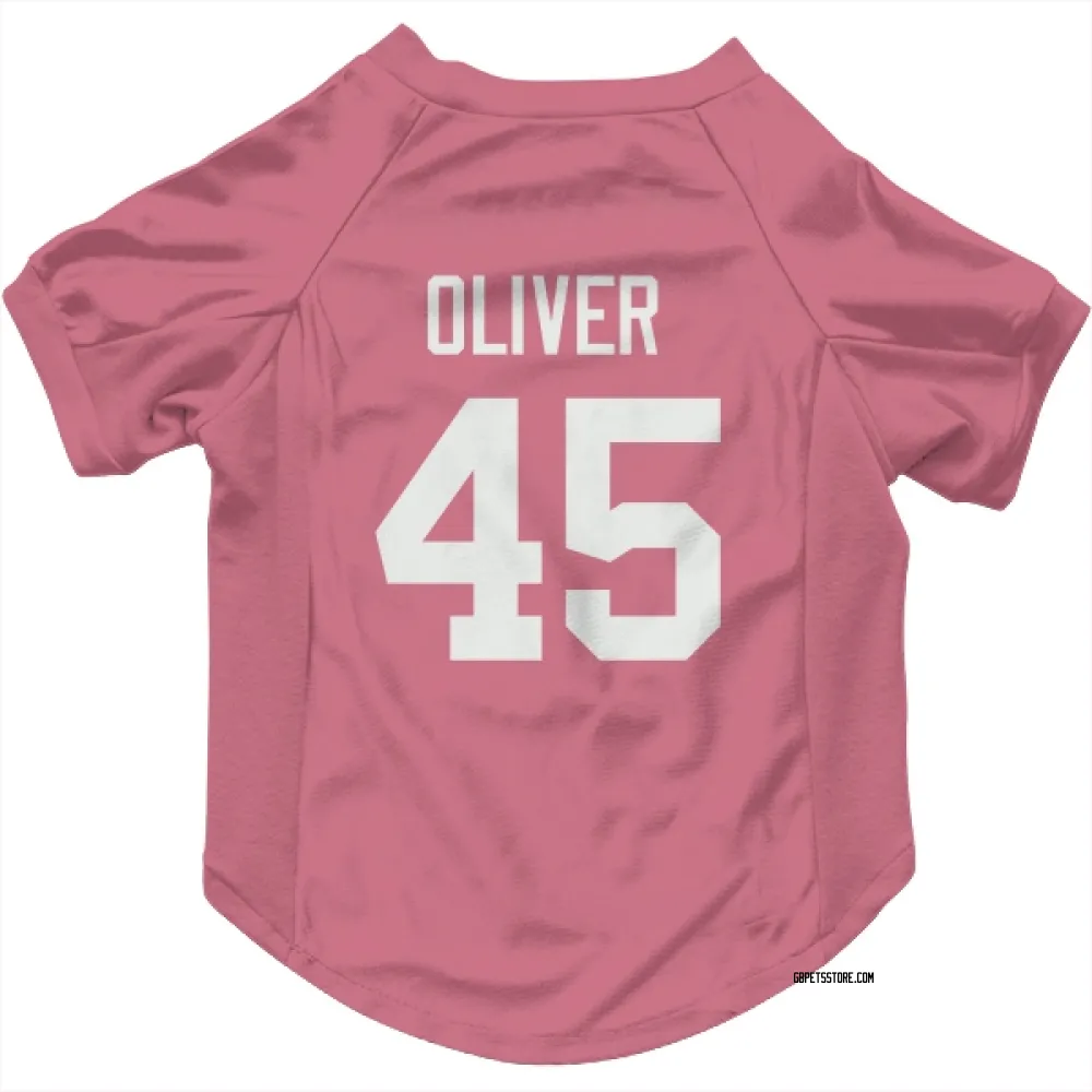 Green Bay Packers Collin Oliver Pink Pet Jersey for Dog & Cat