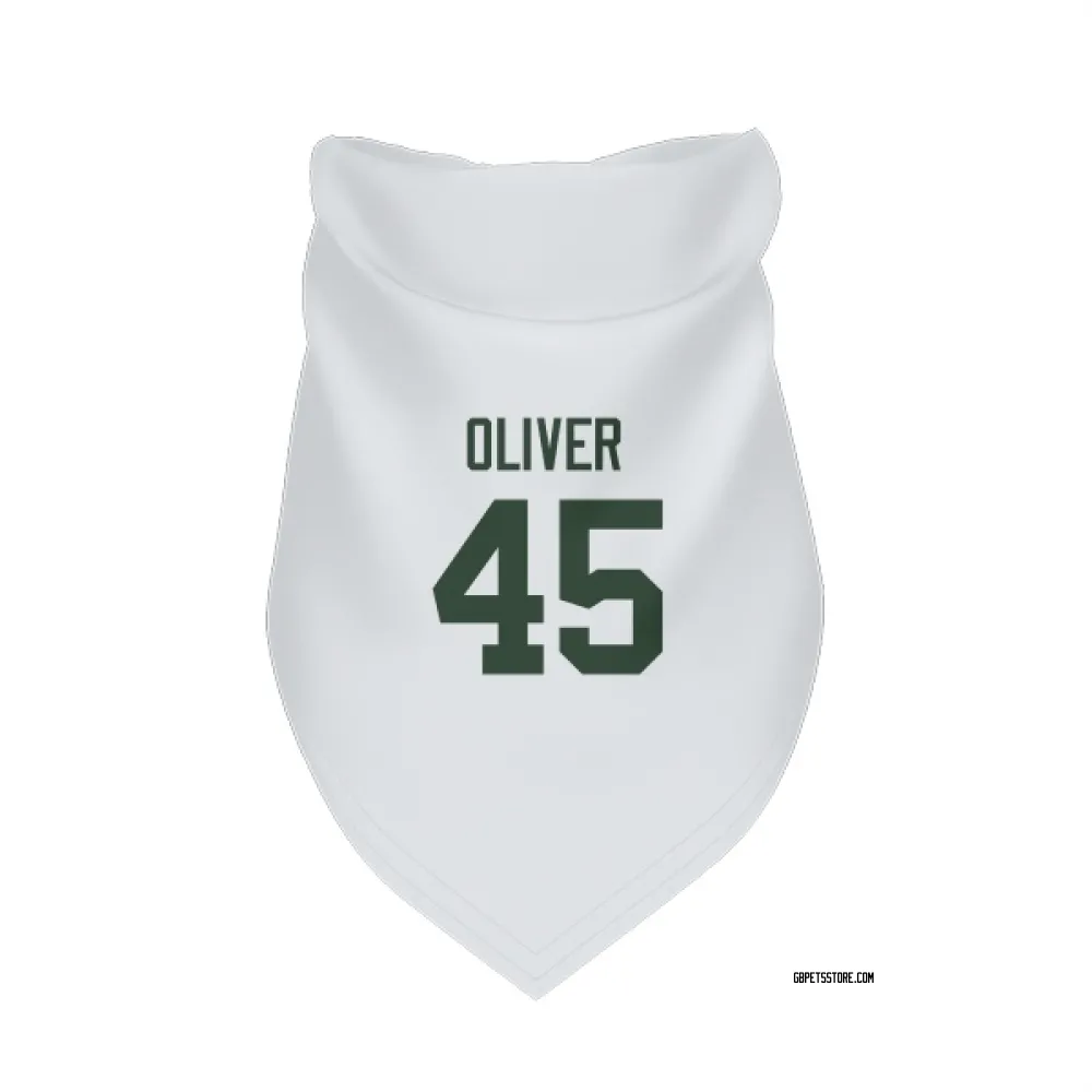 Green Bay Packers Collin Oliver White Pet Bandana for Dog & Cat