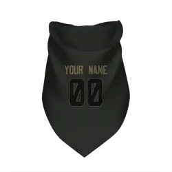 Green Bay Packers Custom Black Service Pet Bandana for Dog & Cat