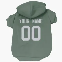 Green Bay Packers Custom Green Pet Hoodie for Dog & Cat