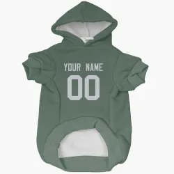 Green Bay Packers Custom Green Pet Hoodie for Dog & Cat