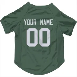 Green Bay Packers Custom Green Pet Jersey for Dog & Cat