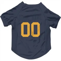 Green Bay Packers Custom Navy Pet Jersey for Dog & Cat