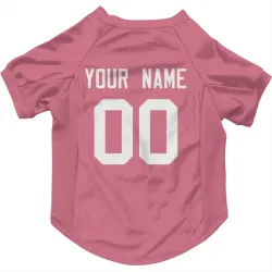 Green Bay Packers Custom Pink Pet Jersey for Dog & Cat