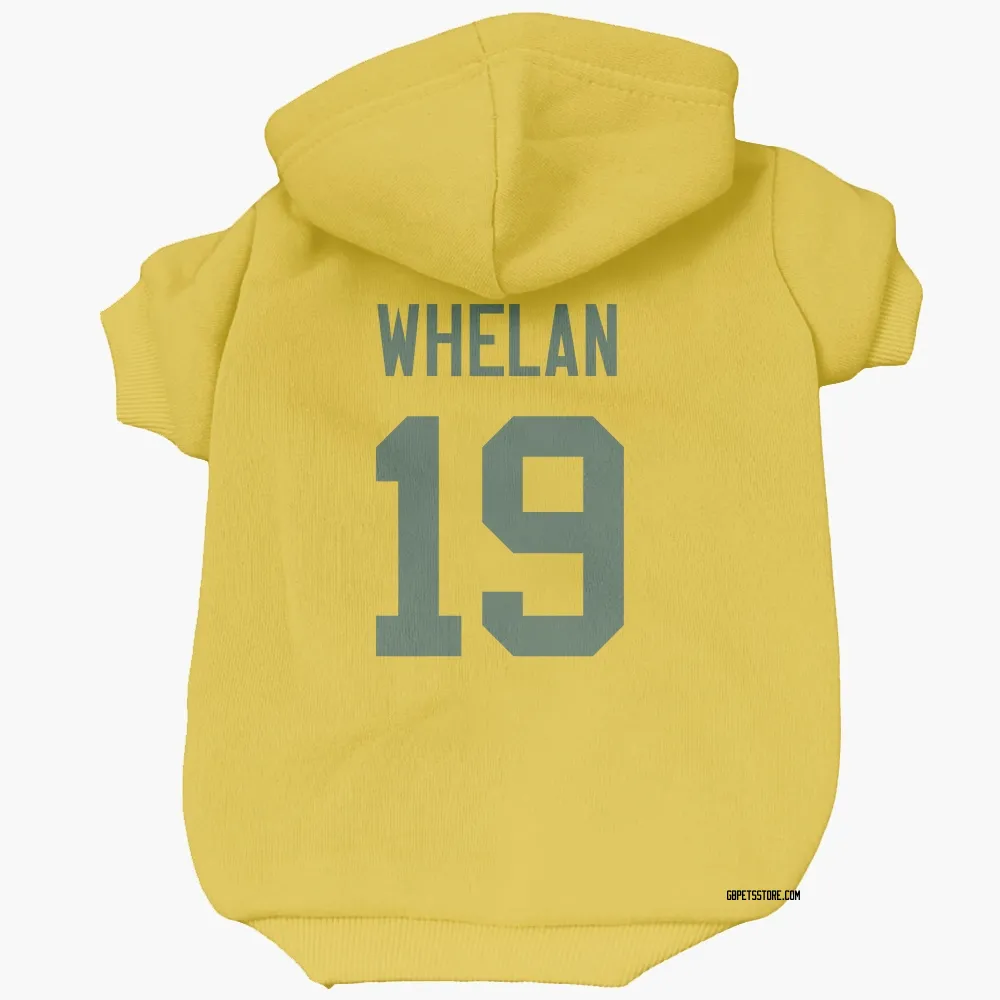 Green Bay Packers Daniel Whelan Gold Pet Hoodie for Dog & Cat