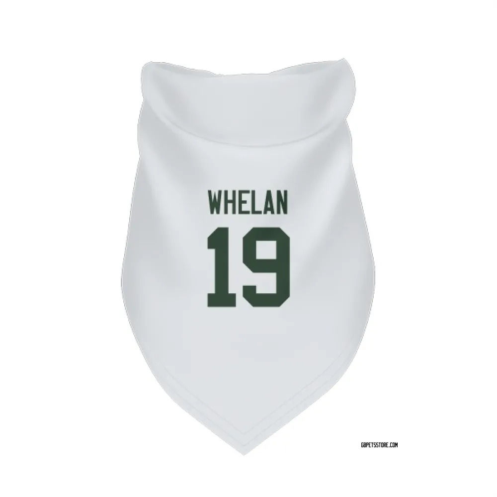 Green Bay Packers Daniel Whelan White Pet Bandana for Dog & Cat