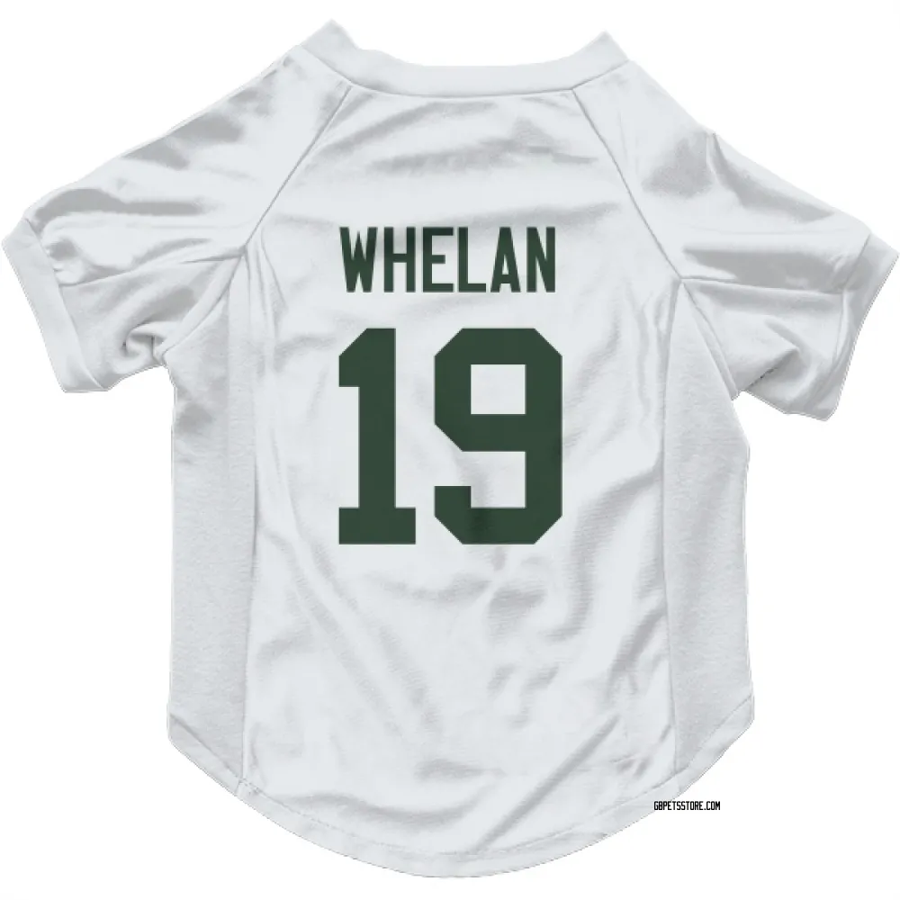 Green Bay Packers Daniel Whelan White Pet Jersey for Dog & Cat