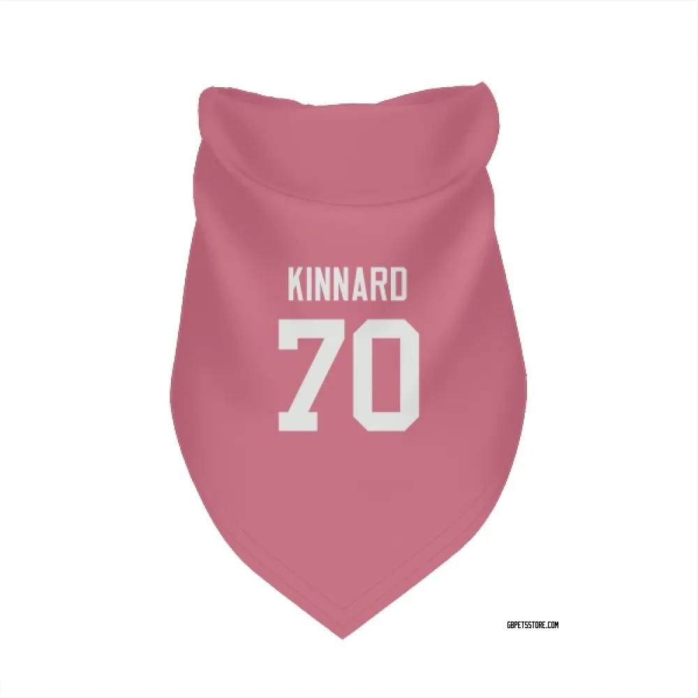 Green Bay Packers Darian Kinnard Pink Pet Bandana for Dog & Cat