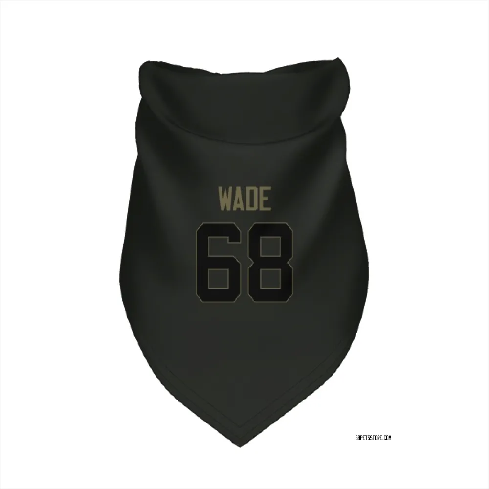 Green Bay Packers Dillon Wade Black Service Pet Bandana for Dog & Cat