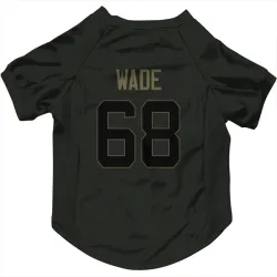 Green Bay Packers Dillon Wade Black Service Pet Jersey for Dog & Cat