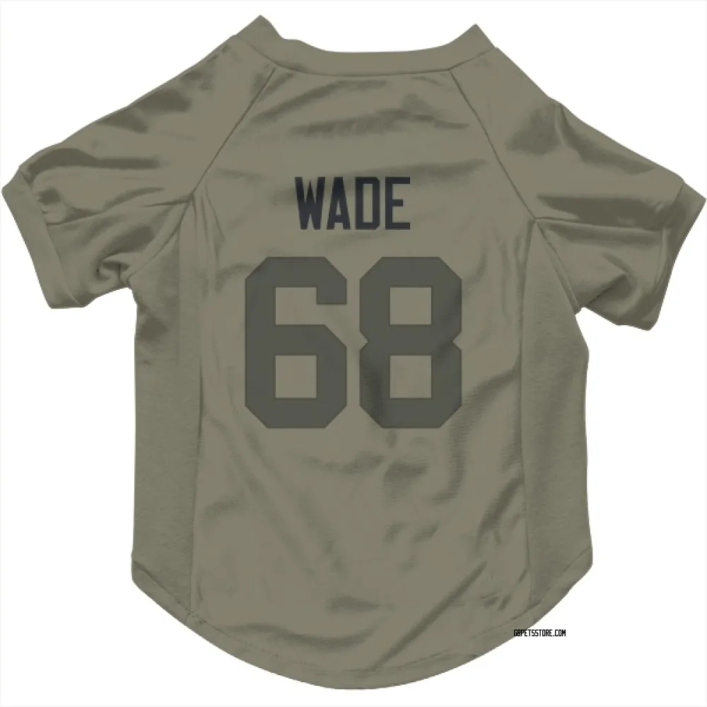 Green Bay Packers Dillon Wade Olive Pet Jersey for Dog & Cat