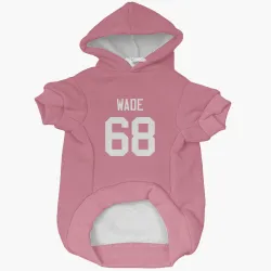 Green Bay Packers Dillon Wade Pink Pet Hoodie for Dog & Cat