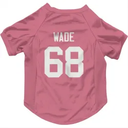Green Bay Packers Dillon Wade Pink Pet Jersey for Dog & Cat