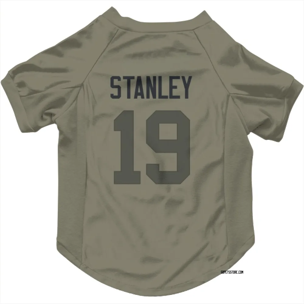 Green Bay Packers Dimitri Stanley Olive Pet Jersey for Dog & Cat