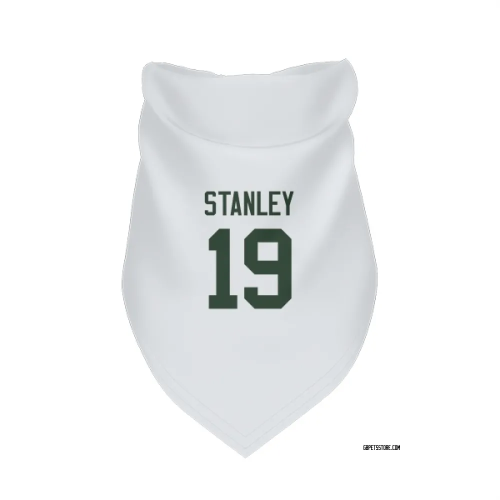 Green Bay Packers Dimitri Stanley White Pet Bandana for Dog & Cat