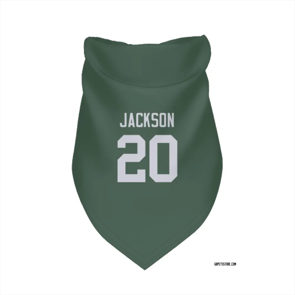 Green Bay Packers Domani Jackson Green Pet Bandana for Dog & Cat