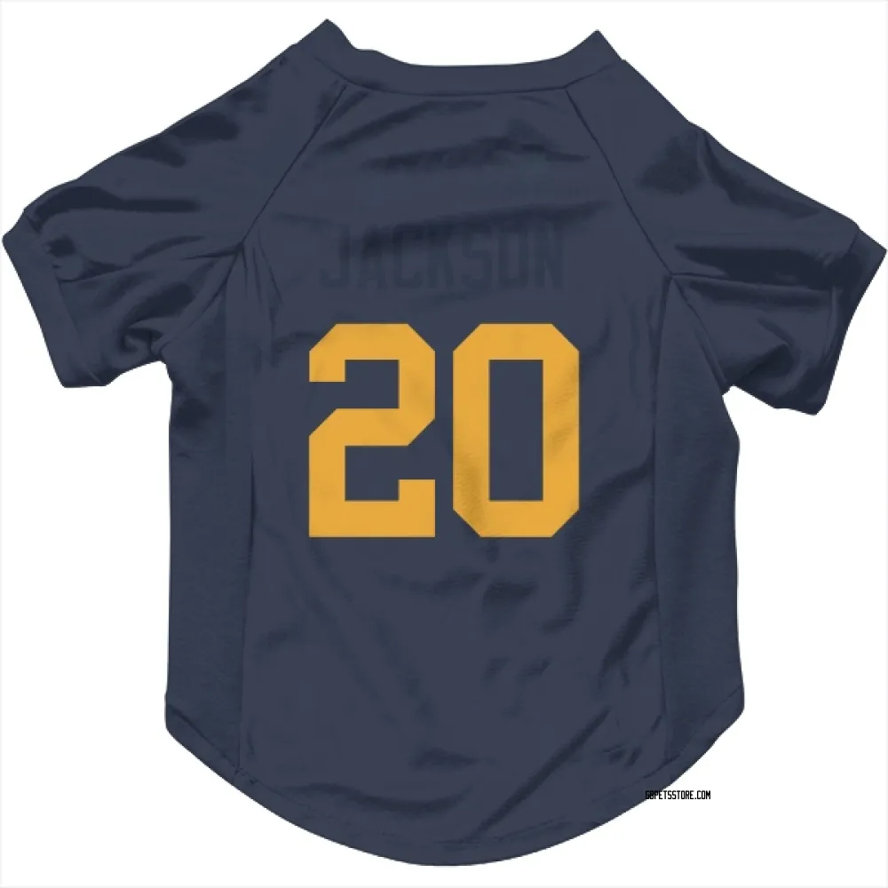 Green Bay Packers Domani Jackson Navy Pet Jersey for Dog & Cat