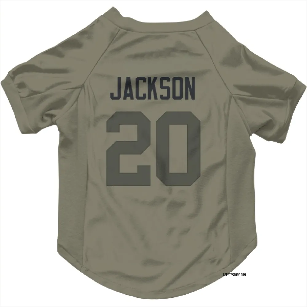 Green Bay Packers Domani Jackson Olive Pet Jersey for Dog & Cat