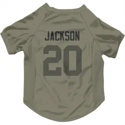 Green Bay Packers Domani Jackson Olive Pet Jersey for Dog & Cat