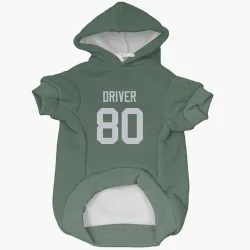 Green Bay Packers Donald Driver Green Pet Hoodie for Dog & Cat