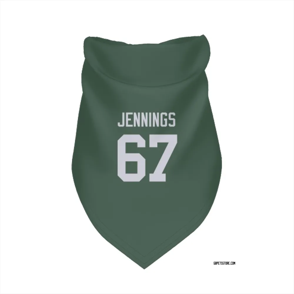 Green Bay Packers Donovan Jennings Green Pet Bandana for Dog & Cat
