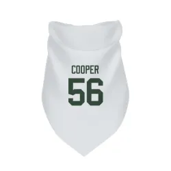 Green Bay Packers Edgerrin Cooper White Pet Bandana for Dog & Cat