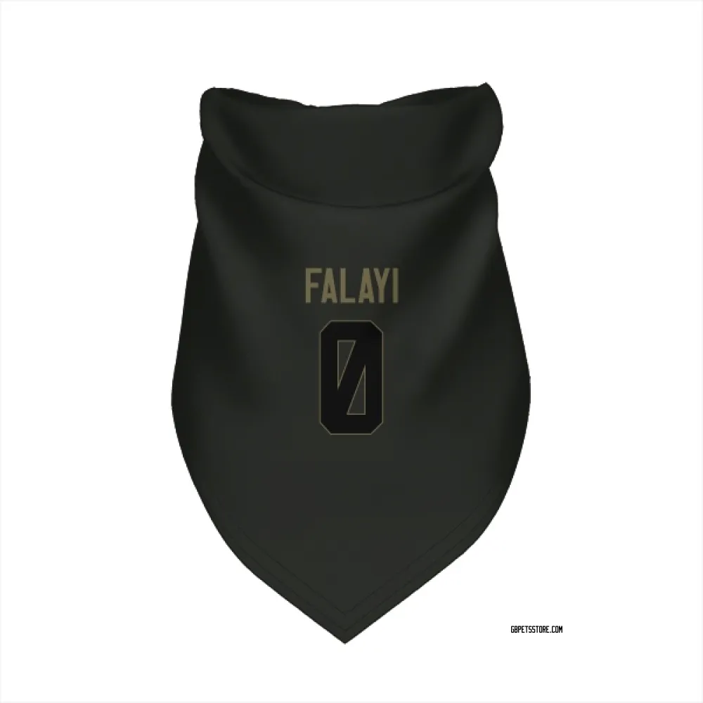 Green Bay Packers Eni Falayi Black Service Pet Bandana for Dog & Cat