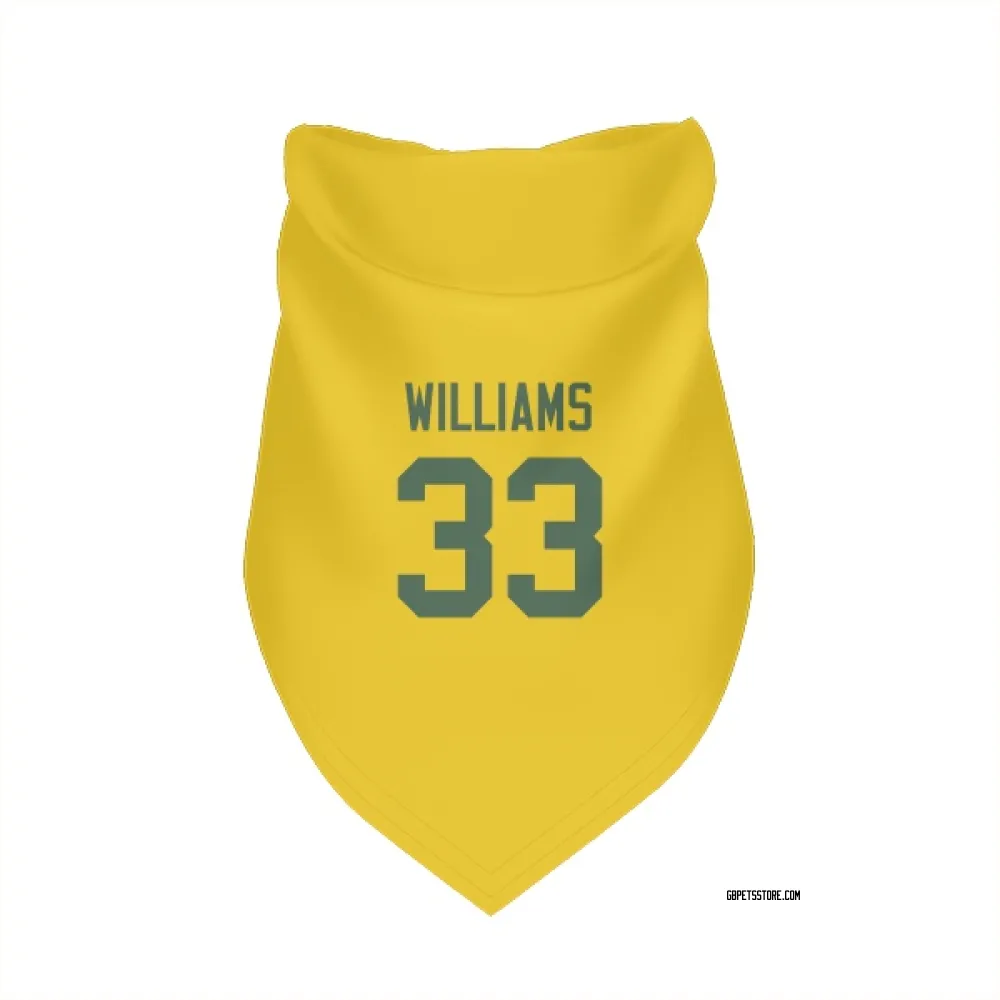 Green Bay Packers Evan Williams Gold Pet Bandana for Dog & Cat