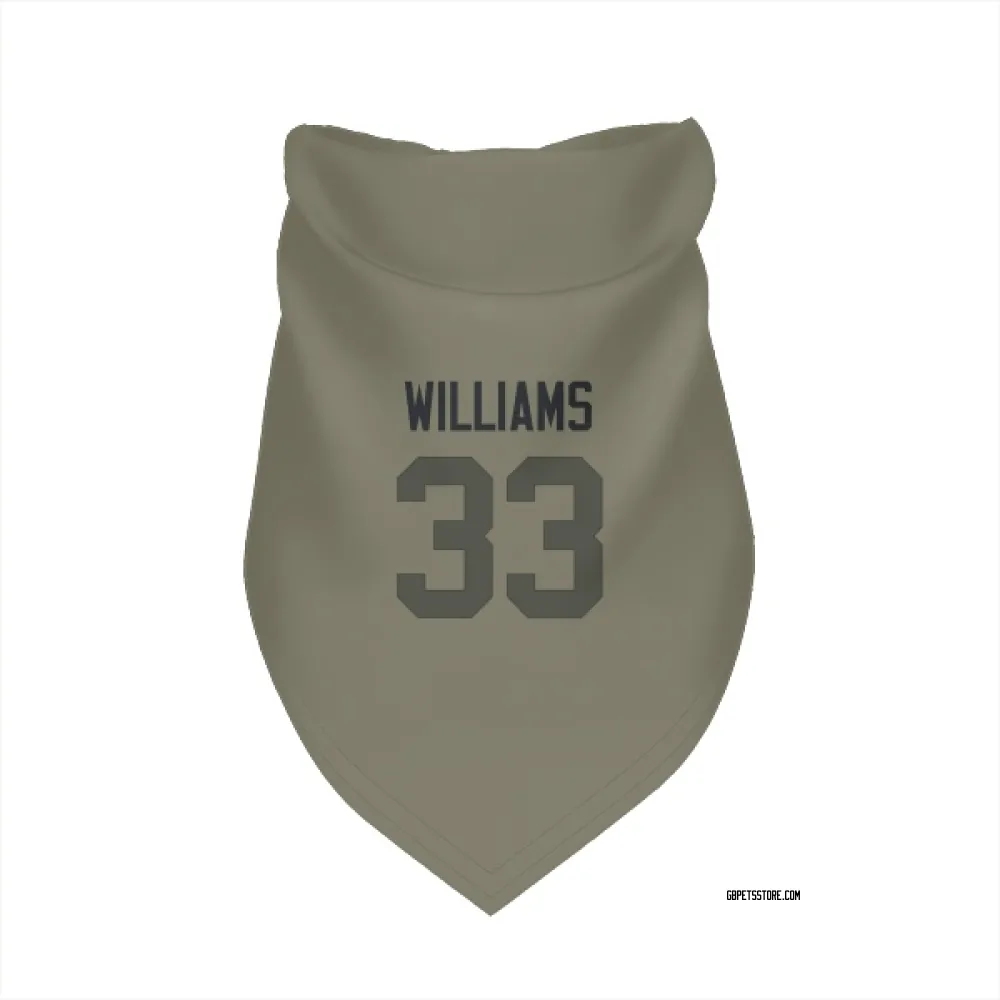 Green Bay Packers Evan Williams Olive Pet Bandana for Dog & Cat