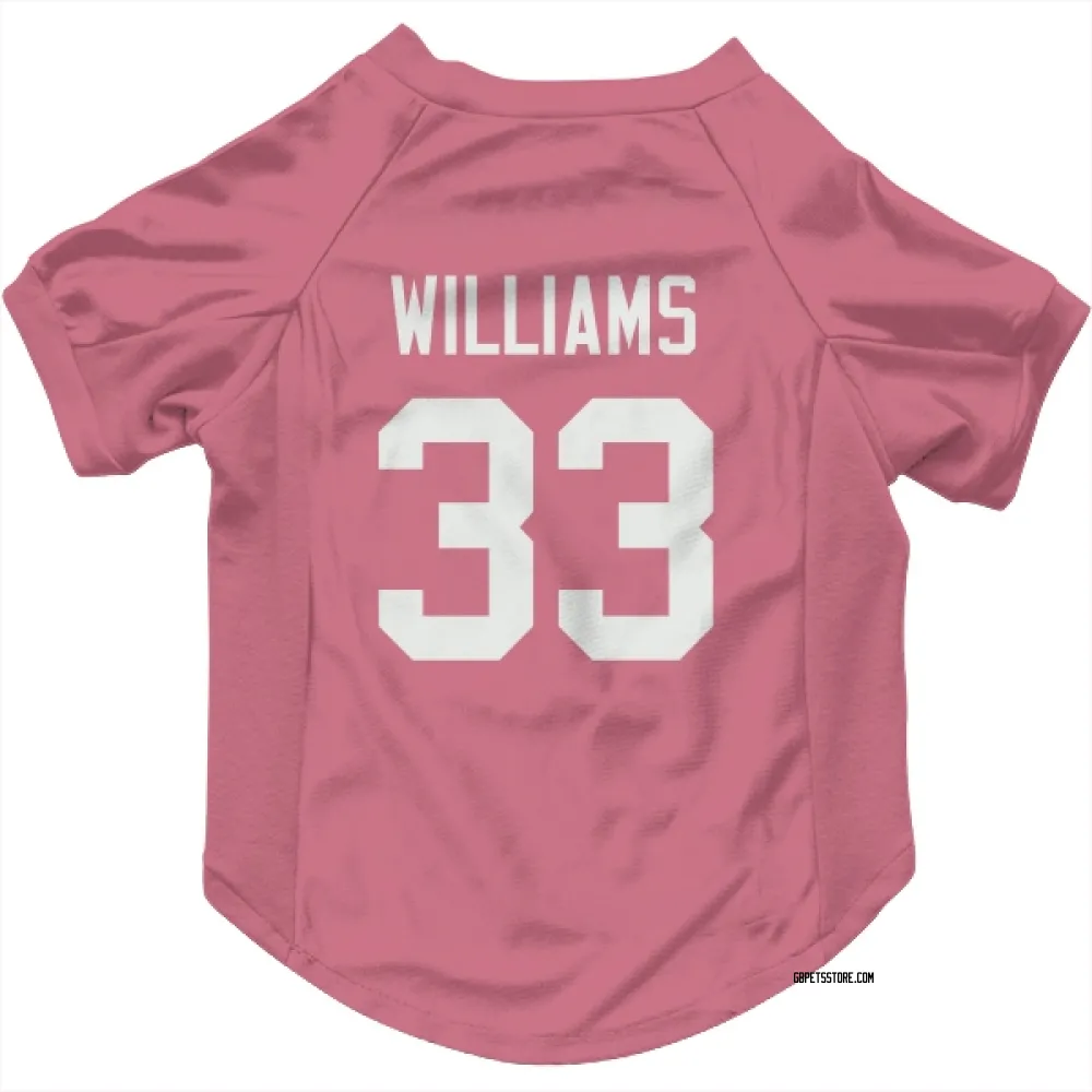 Green Bay Packers Evan Williams Pink Pet Jersey for Dog & Cat