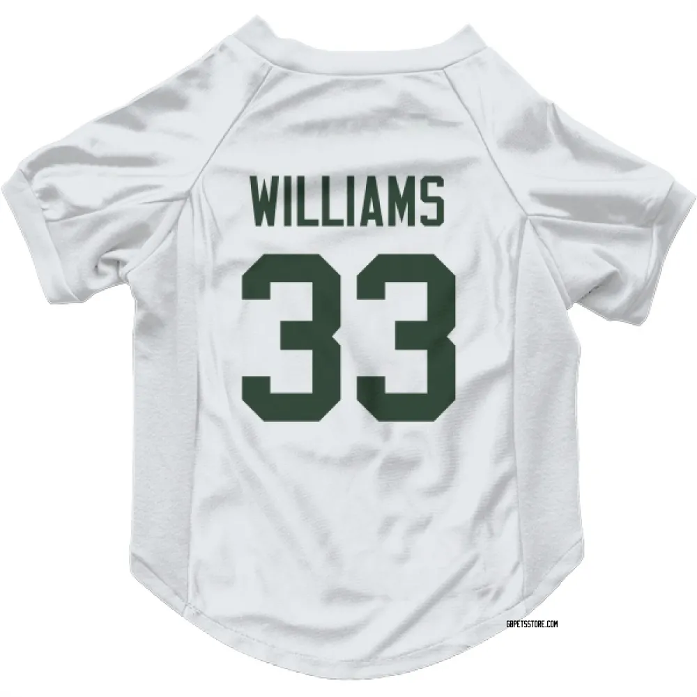 Green Bay Packers Evan Williams White Pet Jersey for Dog & Cat