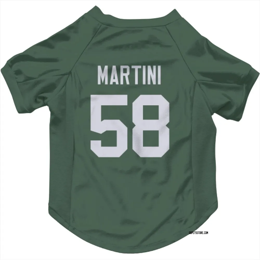 Green Bay Packers Greer Martini Green Pet Jersey for Dog & Cat