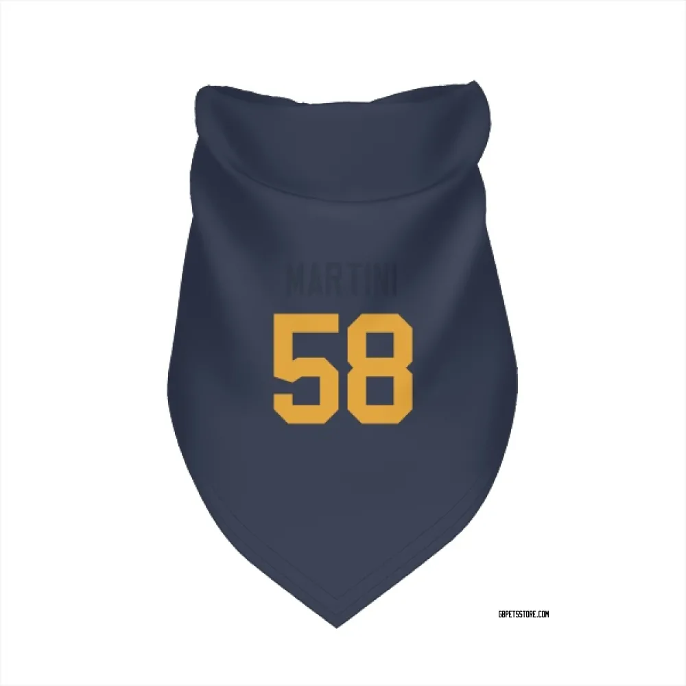 Green Bay Packers Greer Martini Navy Pet Bandana for Dog & Cat